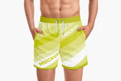 Swim Trunks Mockup PSD