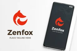 Swirl Zen Fox Logo