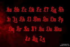 Swords Clover - Modern Blackletter