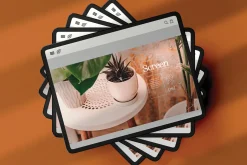 Tablet for Application UI Mockup