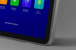 Tablet Mockup Front Top Persperctive