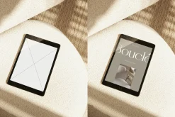Tablet Mockup | Bouclé 008