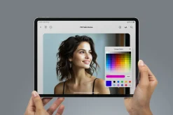 Tablet Mockup - Hands Holding