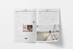 Tabloid Newspaper Mockups