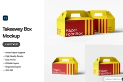 Takeaway Box Mockup