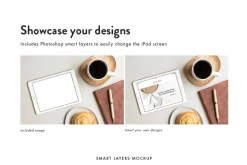 Tan iPad Photo Mockup Bundle