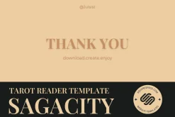 Tarot Squarespace Website Template