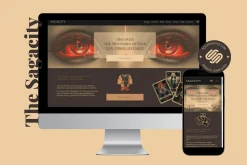 Tarot Squarespace Website Template