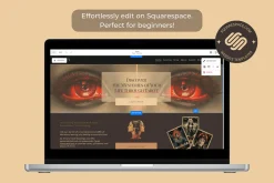 Tarot Squarespace Website Template