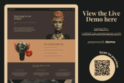 Tarot Squarespace Website Template