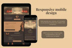 Tarot Squarespace Website Template