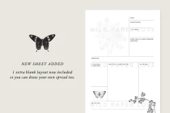 Tarot journal - Botanical theme