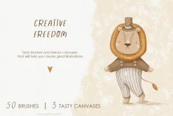 Tasty Brushes & Canvas for Procreate