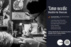 Tattoo needle brushSet for Procreate