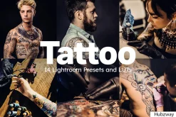 14 Tattoo Lightroom Presets and LUTs