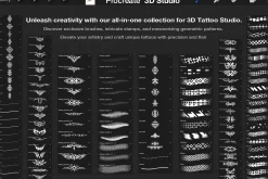 Tattoo Studio - Procreate 3d models