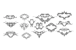 Tattoo Toolkit(Vector, PNG, Brushes)