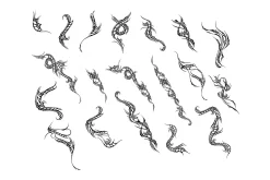 Tattoo Toolkit(Vector, PNG, Brushes)