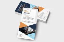 Tax Service DL Card Template