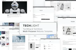 TechLight - Tech Store and Blog HTML
