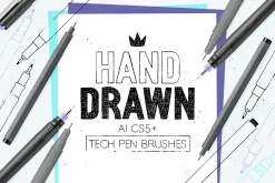 Technical Pen Brushes
