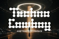 Techno Cowboy - Modular Typeface