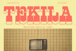 Tekila - Western Display Font
