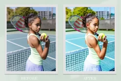 Tennis Photoshop Actions Lightroom