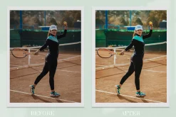 Tennis Photoshop Actions Lightroom