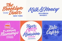 Tequila Sunrise Typeface Pack