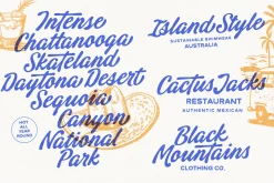 Tequila Sunrise Typeface Pack