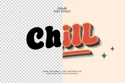 Text Effect Chill