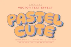 25 Text Effects Bundle | EPS Vector