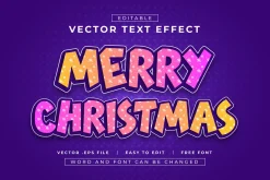 25 Text Effects Bundle | EPS Vector