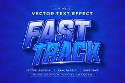 25 Text Effects Bundle | EPS Vector