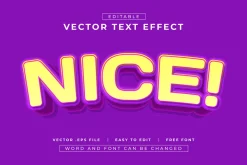 25 Text Effects Bundle | EPS Vector