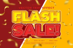 25 Text Effects Bundle | EPS Vector