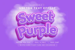 25 Text Effects Bundle | EPS Vector