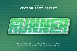 25 Text Effects Bundle | EPS Vector