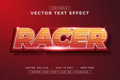 25 Text Effects Bundle | EPS Vector