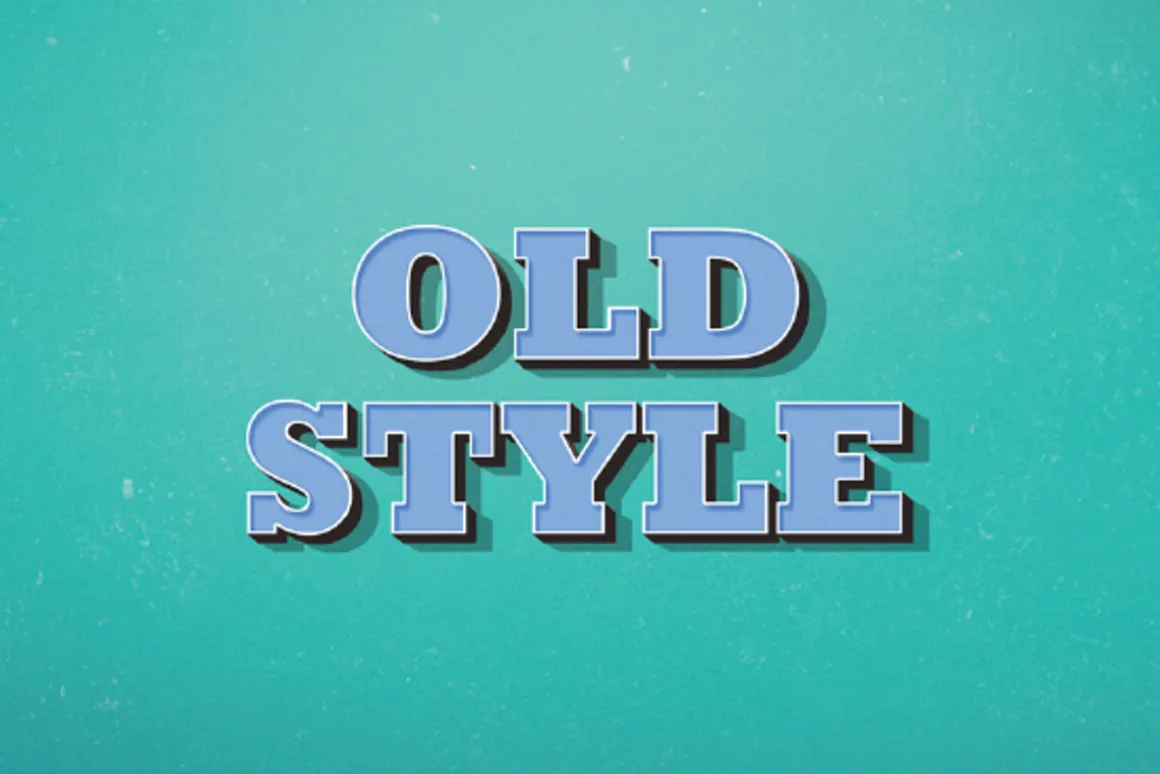 4 Text Style 3D for Adobe Photoshop