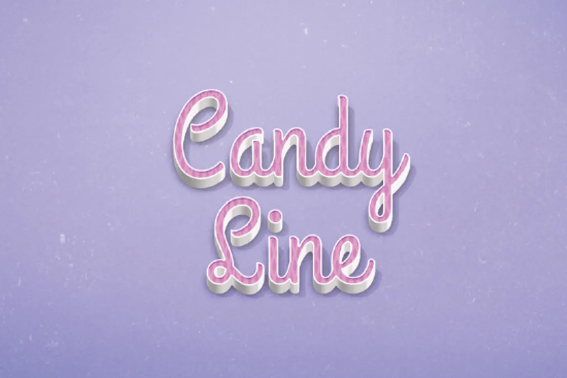 4 Text Style 3D for Adobe Photoshop