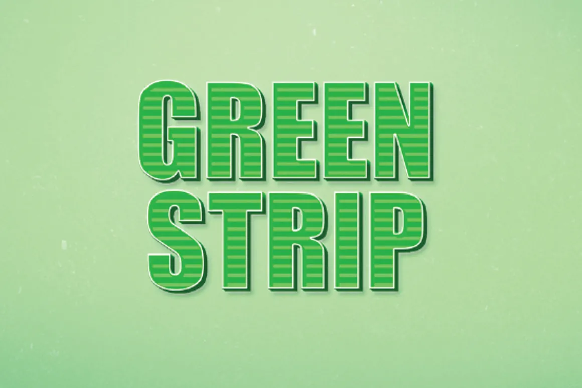 4 Text Style 3D for Adobe Photoshop