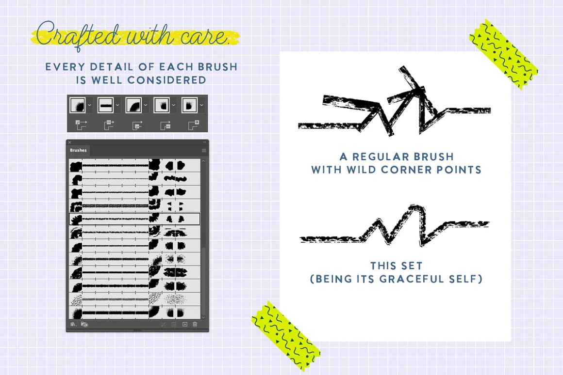 Textured Fineliner Adobe Illustrator
