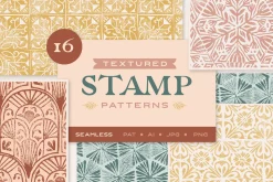 Textured Stamp Patterns