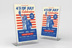 4th of July Flyer Template