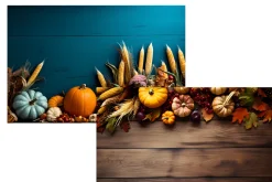 Thanksgiving Background Mockup