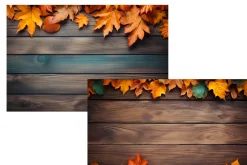 Thanksgiving Background Mockup