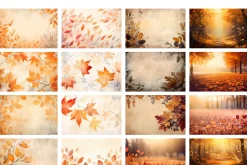 Thanksgiving Background Mockup