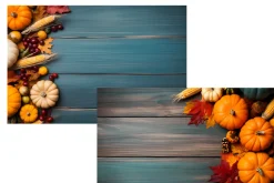 Thanksgiving Background Mockup